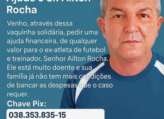 Comunidade esportiva se mobiliza em Vaquinha Solidária para Ajudar Aílton Rocha, ícone do futebol nordestino – Futebol Sergipano