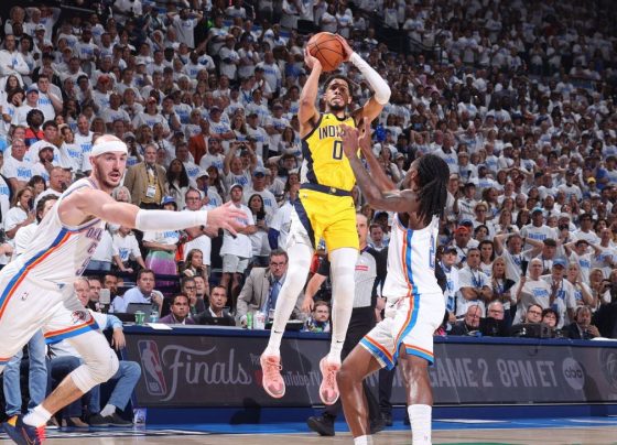 Haliburton consegue ‘milagre’ no último lance, Pacers batem o Thunder e roubam mando no Jogo 1 das Finais