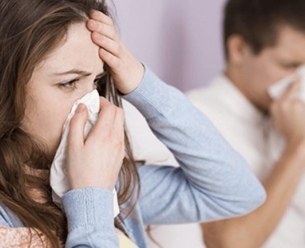 resfriado, gripe durante o inverno imagem ilustrativa