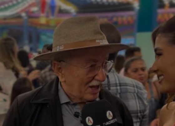 Luciano Bispo prestigiou a abertura dos festejos juninos de Moita Bonita – FaxAju