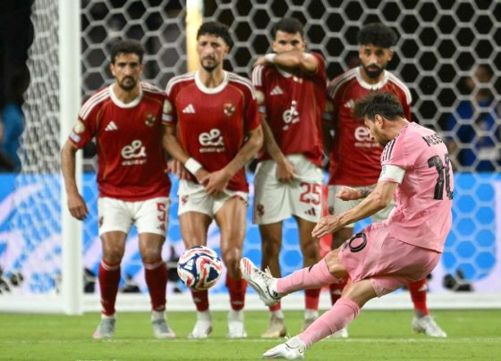 Messi faz ‘gol fantasma’ na estreia do Inter Miami no Mundial, mas não impede empate