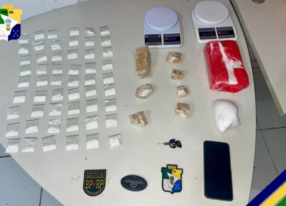PM prende homem suspeito de traficar drogas em Barra dos Coqueiros  – P.M.S.E.
