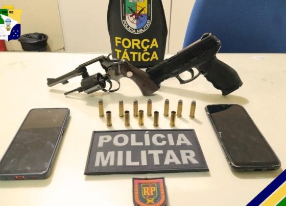 Polícia Militar apreende armas, munições e uma motocicleta em Pacatuba – P.M.S.E.