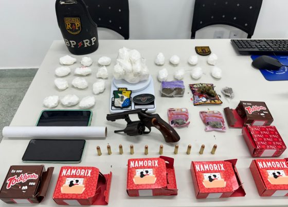 Polícia Militar apreende revólver e drogas na Zona de Expansão de Aracaju – P.M.S.E.