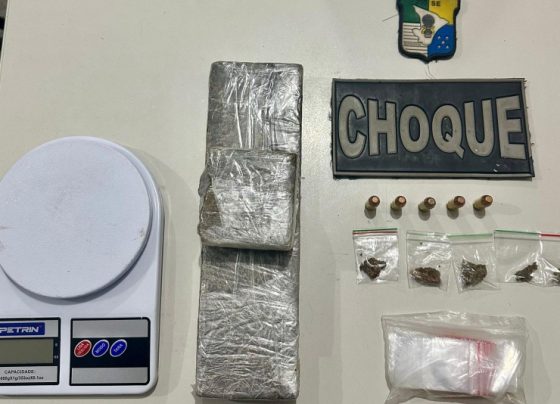 Polícia Militar prende homem por tráfico ilícito de drogas e posse ilegal de munições na Zona Sul da capital – P.M.S.E.