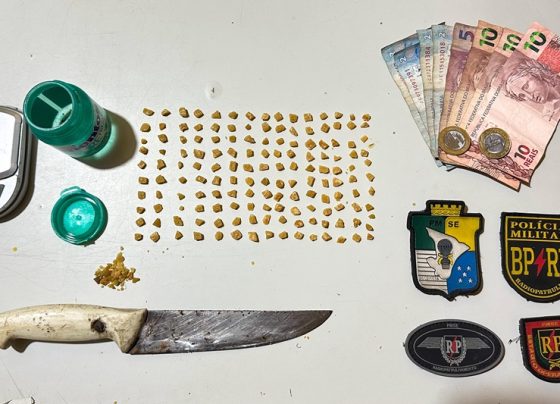 Polícia Militar prende homem que comercializava entorpecente na Orla de Atalaia – P.M.S.E.