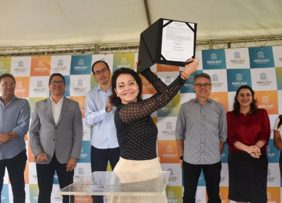 Prefeita Emília assina ordem de serviço para construção de nova USF no bairro Areia Branca – FaxAju