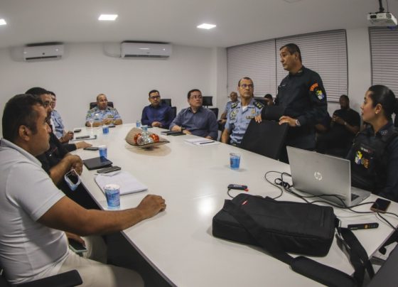 Reunião no Quartel do Comando Geral da PMSE define planejamento de segurança para o São Pedro de Capela – P.M.S.E.