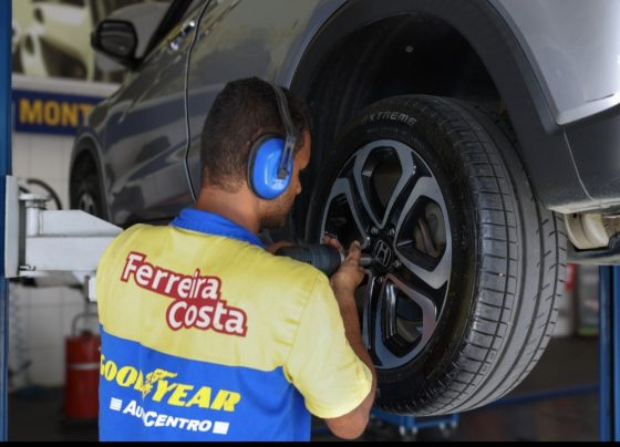 Pneus em bom estado ajudam a evitar acidentes na chuva