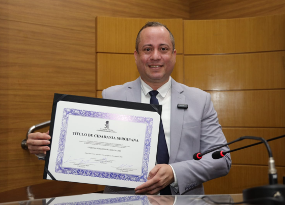 Ton Lima é o mais novo Cidadão Sergipano