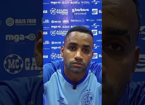 Entrevista com volante Dionísio 30/04/25