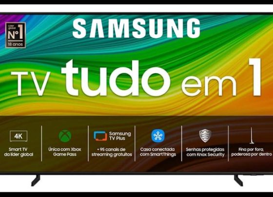 52% de desconto na Smart TV QLED da Samsung