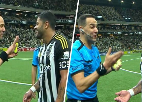 Atlético-MG: Como foi diálogo de Hulk com árbitro que gerou cartão inusitado
