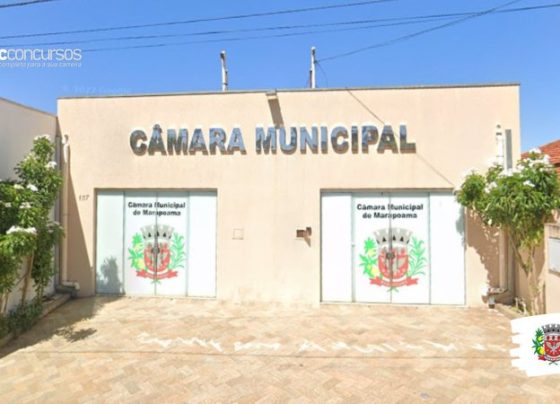Concurso da Câmara de Marapoama SP oferece salários até R$ 5,4 mil