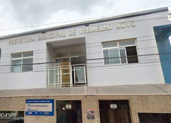 Concurso da Prefeitura de Vermelho Novo MG oferece 75 vagas e até R$ 9,5 mil