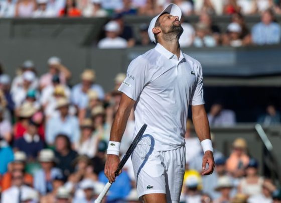 Djokovic desabafa após queda em Wimbledon: ‘Impossível ganhar uma partida assim’