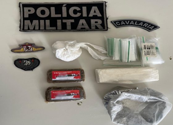 PM realiza apreensão de drogas na Zona Norte de Aracaju – P.M.S.E.
