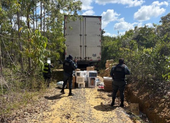 PMSE resgata motorista e recupera carga em ação na divisa com a Bahia – P.M.S.E.