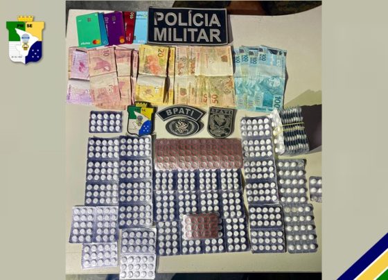 Polícia Militar apreende 717 comprimidos de remédios controlados no município de Umbaúba – P.M.S.E.