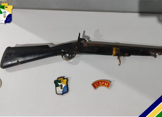 Polícia Militar apreende espingarda em Umbaúba – P.M.S.E.