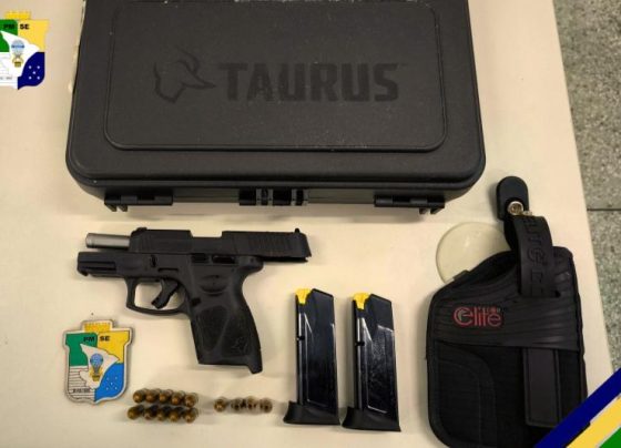 Polícia Militar apreende pistola e prende homem por ameaça em Aracaju – P.M.S.E.