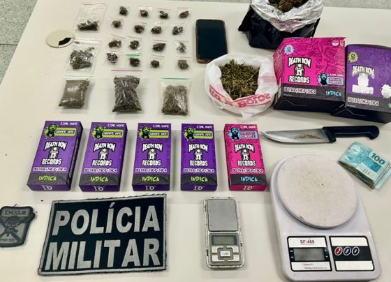Polícia Militar prende casal por tráfico de drogas na Zona Norte de Aracaju – P.M.S.E.