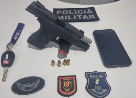Polícia Militar prende homem por porte ilegal de arma de fogo no município de Itabaiana – P.M.S.E.