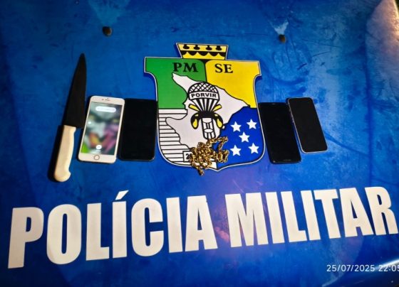 Polícia Militar prende três suspeitos de roubo no Bairro Jardins – P.M.S.E.