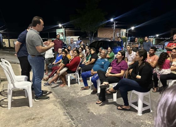 Fábio Meireles (PDT) promove reunião com moradores do Loteamento Moema Meire