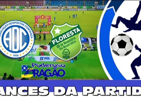 Confiança 1X0 Floresta- Lances da Partida 17/08/25