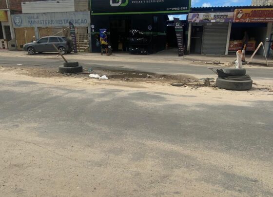 Levi Oliveira protocola indicações para restauração de asfalto no Santa Maria e instalação de redutores de velocidade na Atalaia