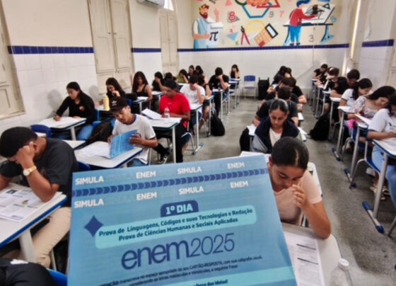Primeiro dia do Simula Enem 2025 engaja equipes da rede pública estadual de ensino