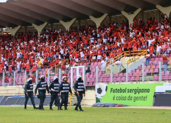 FSF parabeniza órgãos de segurança pelo trabalho na partida entre Sergipe x Santa Cruz – Futebol Sergipano