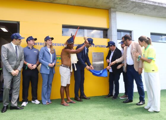 CBF, FIFA e FSF inauguram Centro de Desenvolvimento do Futebol de Sergipe com presença de ídolos e dirigentes