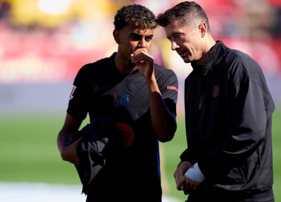 Lewandowski vê Real Madrid ‘pressionado a achar um Lamine Yamal’