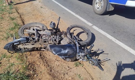Motociclista morre após colisão frontal na SE-170 em Riachão do Dantas