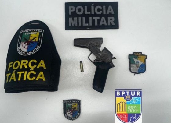 PMSE prende homem por porte ilegal de arma de fogo durante ocorrência de roubo no Mosqueiro – P.M.S.E.