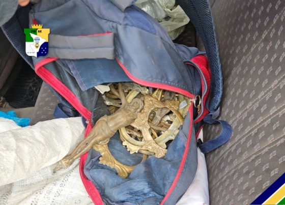 PMSE prende homem suspeito de furtar objetos de bronze de cemitério em Nossa Senhora Aparecida – P.M.S.E.