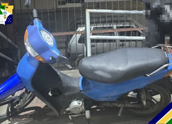 Polícia Militar apreende motocicleta com sinal adulterado – P.M.S.E.