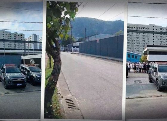 Santos tem CT Rei Pelé invadido por torcedores organizados