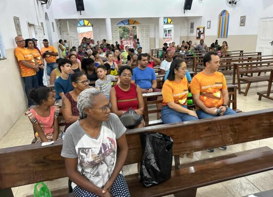 Fábio Meireles partilha “Sopão Solidário” da ONG Olhar Carinhoso na Paróquia Nossa Senhora da Soledade