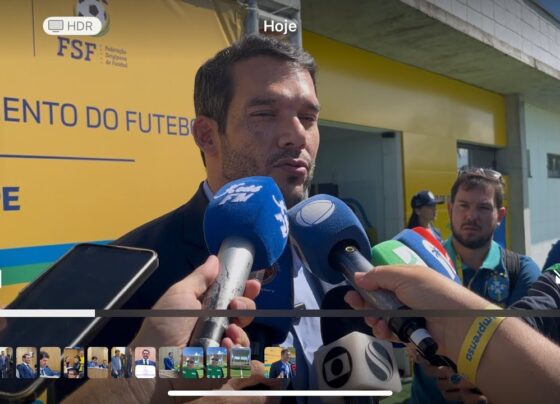 Entrevista com o presidente da CBF Samir Xaud 29/08/25