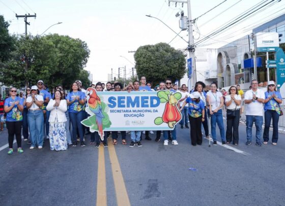 600 alunos da rede municipal participam das comemorações à Pátria – FaxAju