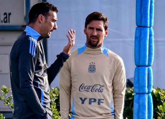 A resposta de técnico da Argentina após Messi se colocar como dúvida na Copa