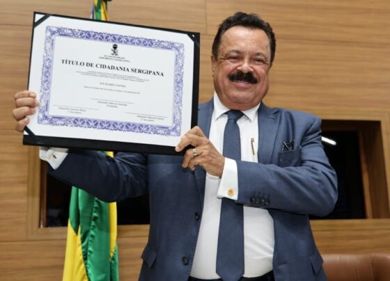 Alese concede Título de Cidadão Sergipano ao empresário Ivã Soares Santos