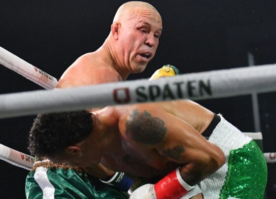 Belfort diz que ‘deu dó’ de Wanderlei Silva contra Popó: ‘Como que está o cérebro dessa pessoa?’