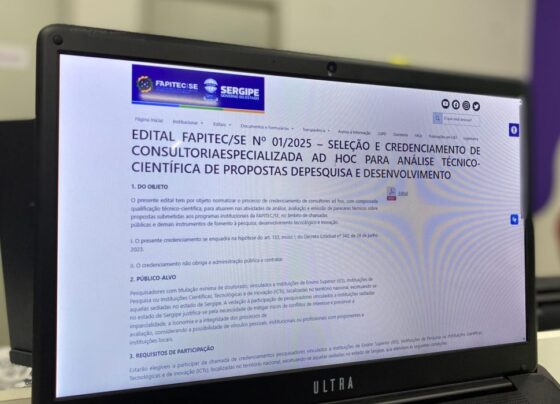FAPITEC/SE LANÇA EDITAL DE CONSULTORIA PARA ANÁLISE DE PROPOSTAS DE PESQUISA E DESENVOLVIMENTO EM SERGIPE – FaxAju