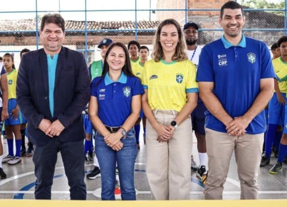Festival Gol do Brasil movimenta o bairro Santos Dumont com presença de Miltinho Dantas e parceria de sucesso entre CBF, FSF e Governo de Sergipe