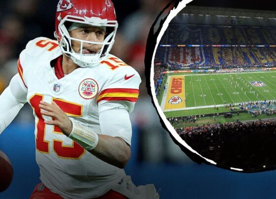 Mahomes é sincero sobre gramado do estádio do Corinthians e jogo da NFL no Brasil