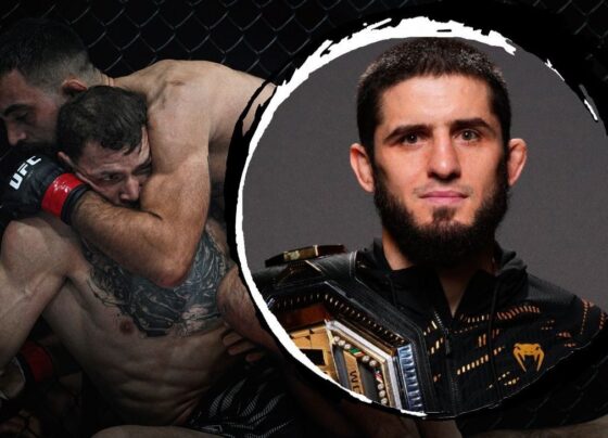 Makhachev provoca Maurício Ruffy após derrota: ‘Treine mais’